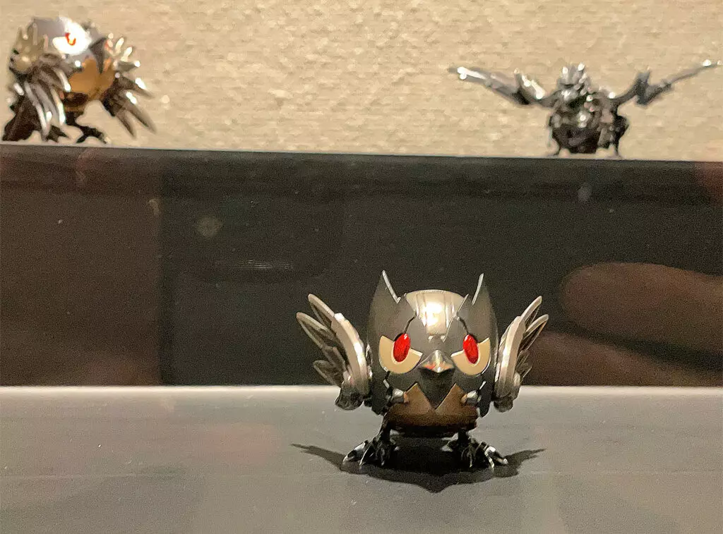 Transformable Ornament, Rookidee/Corviknight by Yuki Tsuboshima