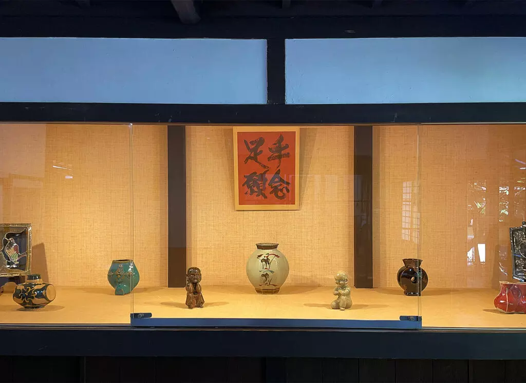 KAWAI KANJIRO'S HOUSE　Display of Works