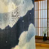 Yoko Kamitani - Indigo Dyeing Exhibition The view inside the venue