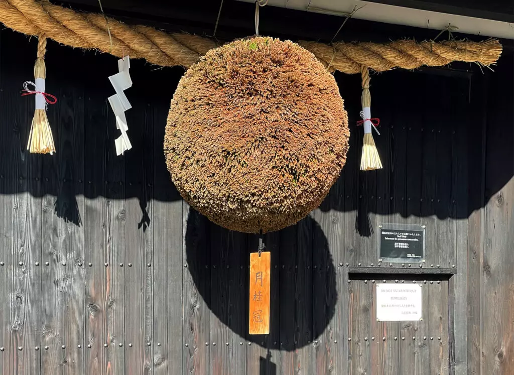 Sugidama of Gekkeikan Okura Sake Museum