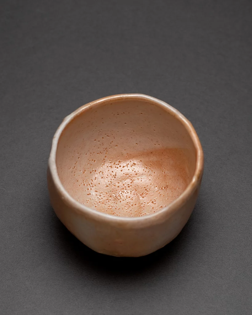 Shino Tea Bowl | Ceramic | Kogei Art KYOTO