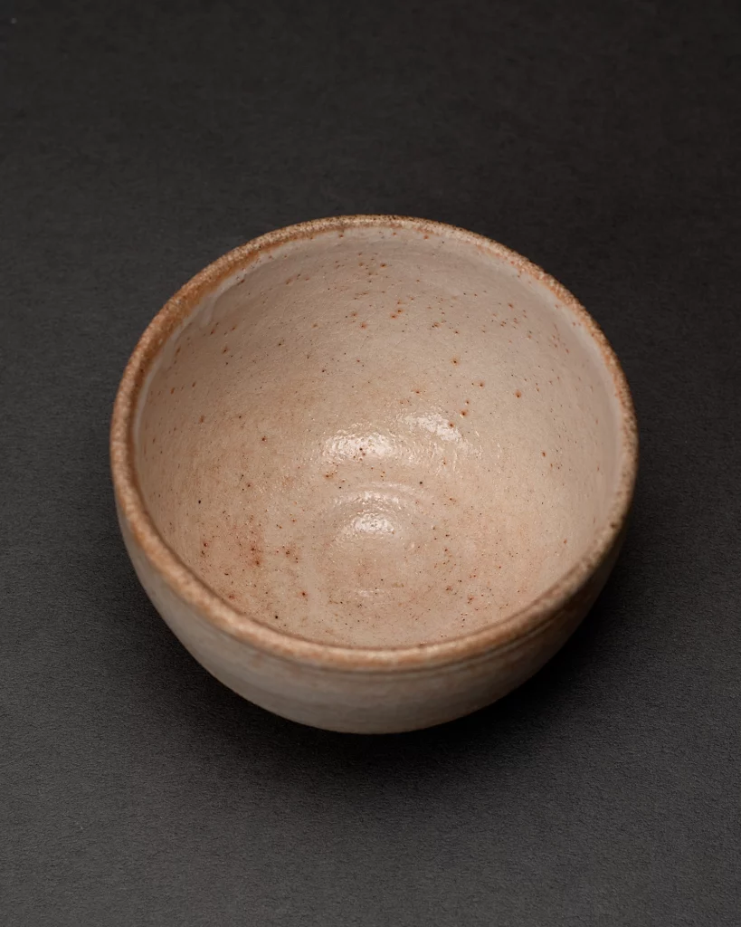 Red Shino Matcha tea bowl | Ceramic | Kogei Art KYOTO