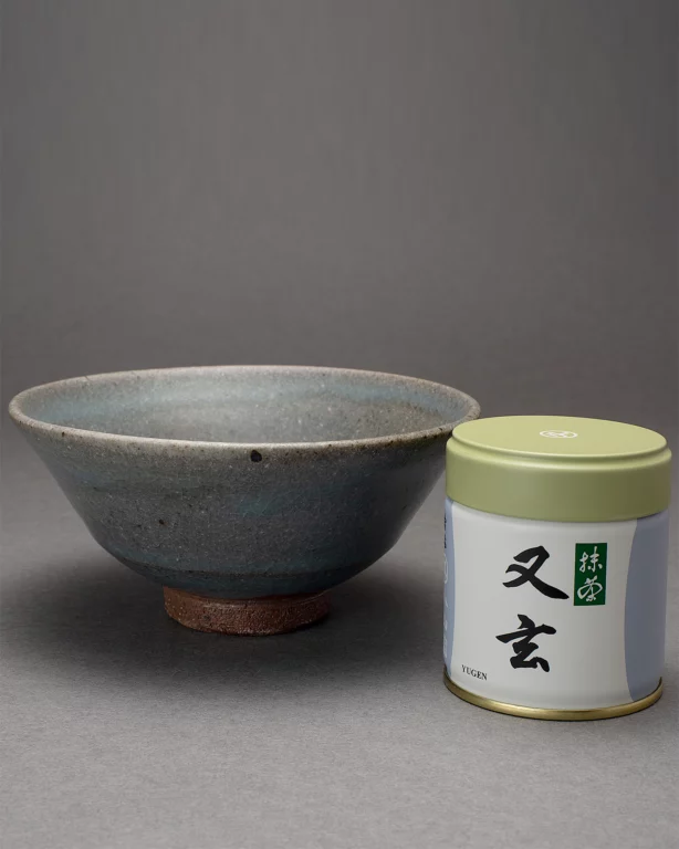 Makimasa Imai Celadon ware Matcha tea bowl 