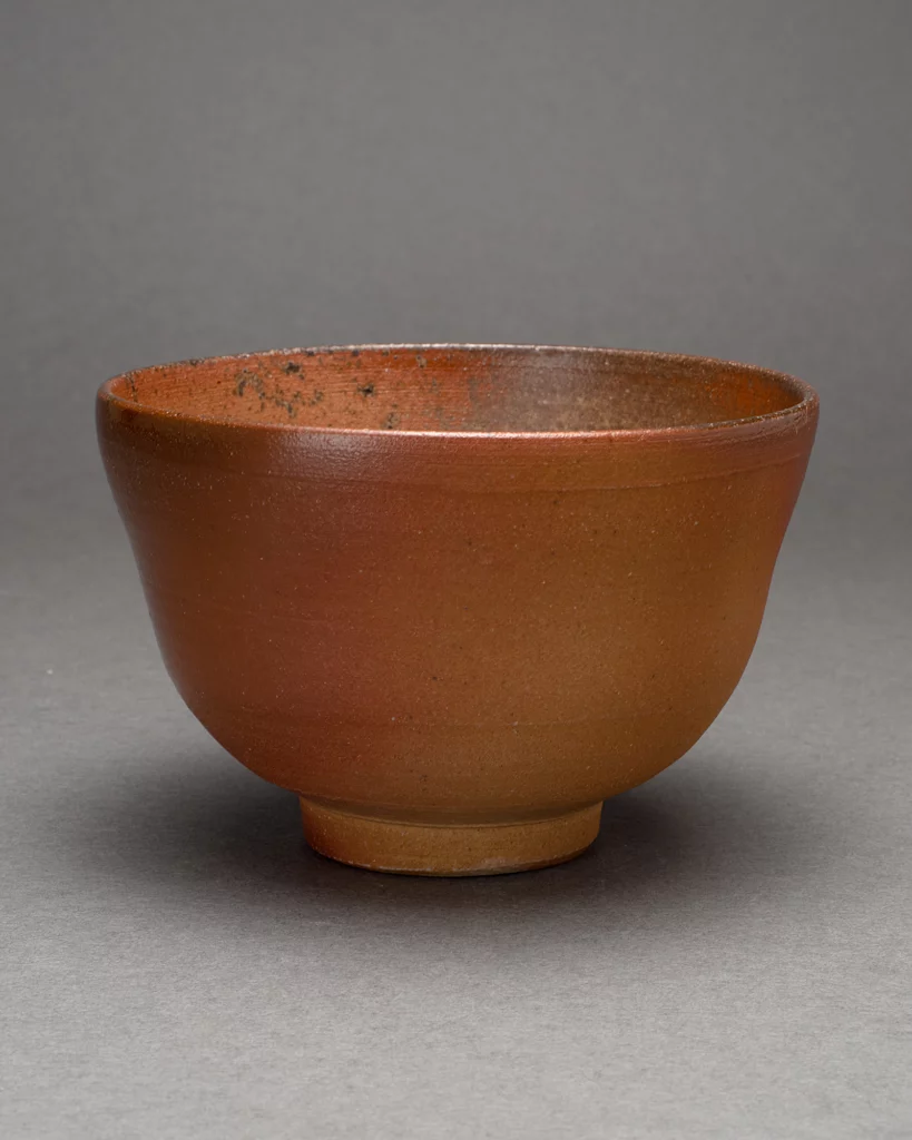 Bizen Ware Japanese Matcha Tea Bowl by Hozan | Japan Objects
