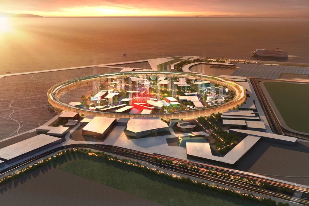 Perspective view of the Expo 2025 Osaka, Kansai, Japan
Provided by: Japan Association for the 2025 World Exposition