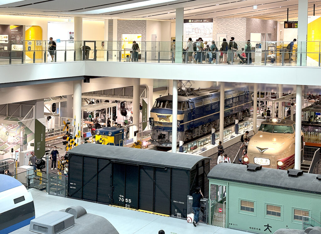Kyoto Railway Museum Inside the Museum