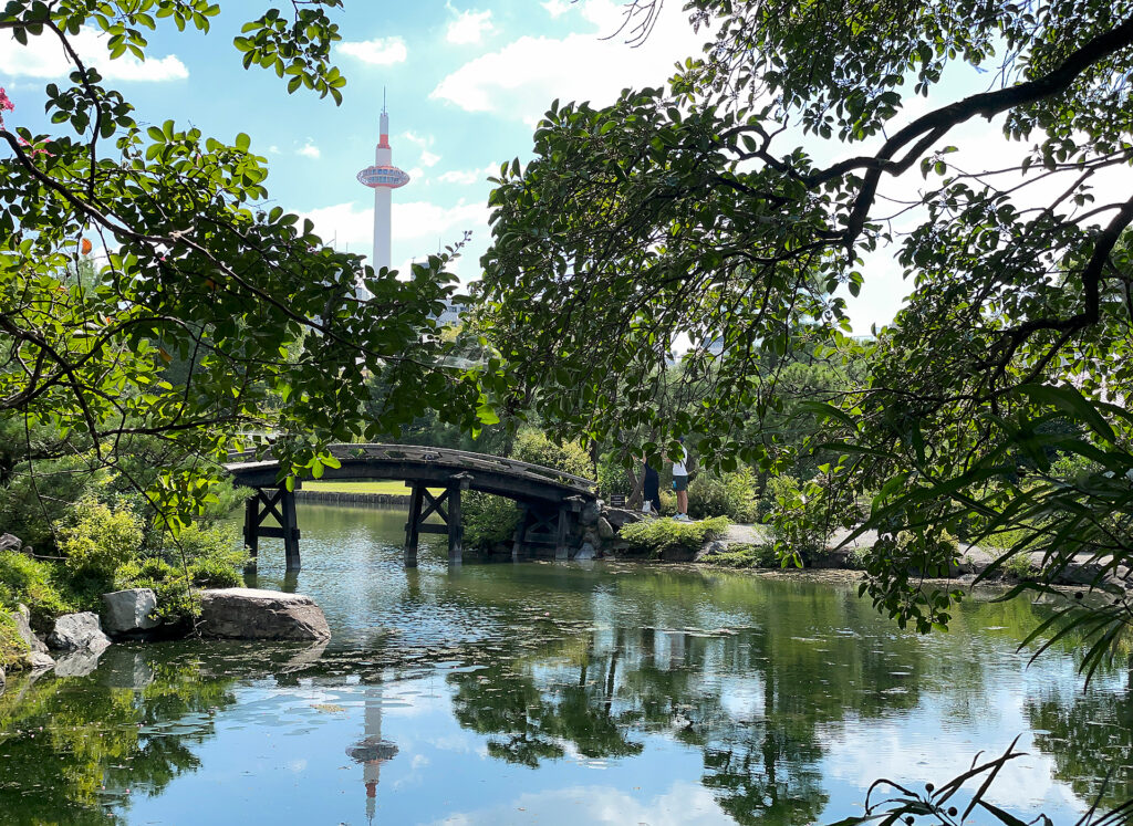 Bridge in the Shōsei-en Garden