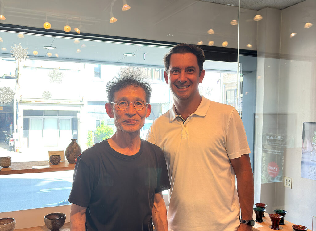 Ryozo Shibata and Haitham Ghattas — two men who share something rarer than taste: a genuine, lasting bond forged through craft.